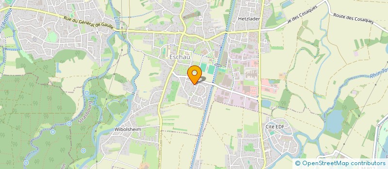 localisation de l'entreprise MONSIEUR RAYMOND REUTENAUER  ESCHAU