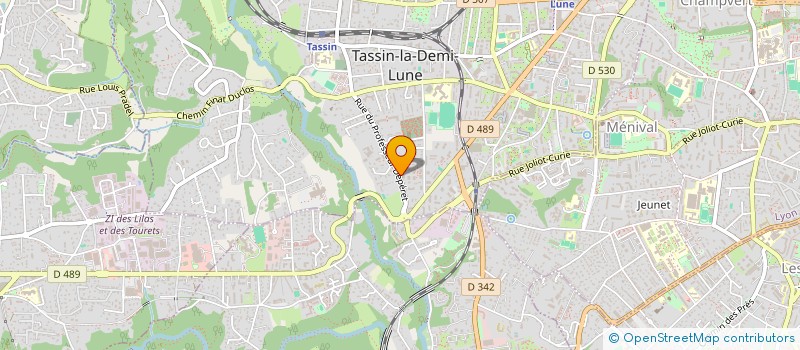 localisation de l'entreprise MONSIEUR RAYMOND RICHARDIER  TASSIN-LA-DEMI-LUNE