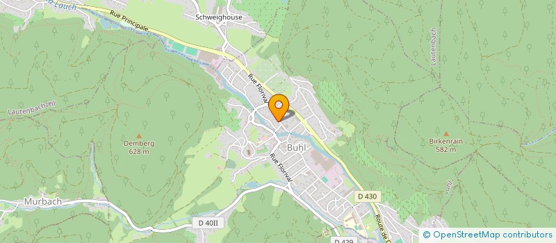 localisation de l'entreprise MONSIEUR RAYMOND RIETHMULLER  BUHL