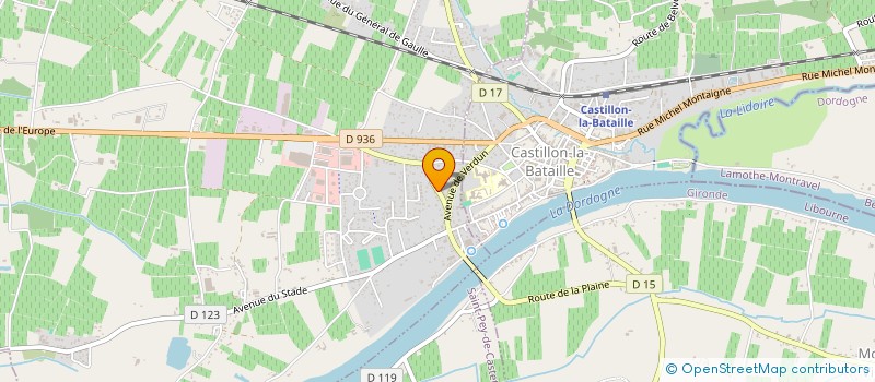 localisation de l'entreprise MONSIEUR RAYMOND ROBERT  MOULIETS-ET-VILLEMARTIN