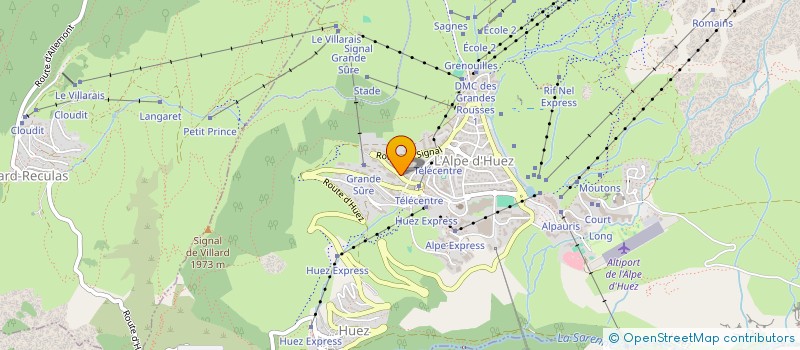 localisation de l'entreprise MONSIEUR RAYMOND ROCHAS à HUEZ