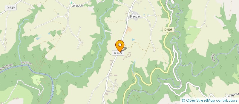 localisation de l'entreprise MONSIEUR RAYMOND RODRIGUEZ  LA SALVETAT-PEYRALES