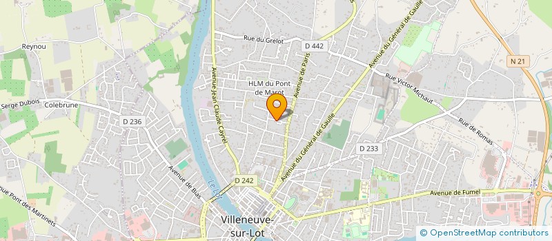 localisation de l'entreprise MONSIEUR RAYMOND ROMEO à VILLENEUVE-SUR-LOT