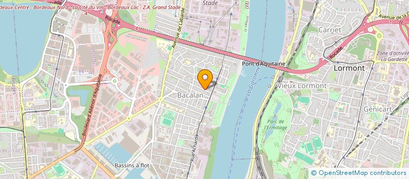 localisation de l'entreprise MONSIEUR RAYMOND ROMERO à BORDEAUX