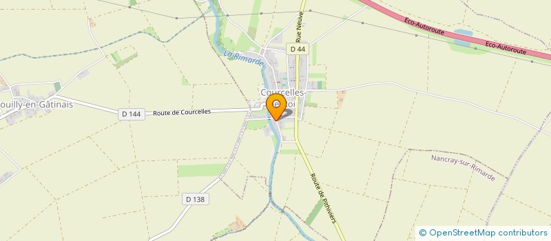 localisation de l'entreprise MONSIEUR RAYMOND RONCERAY  COURCELLES-LE-ROI