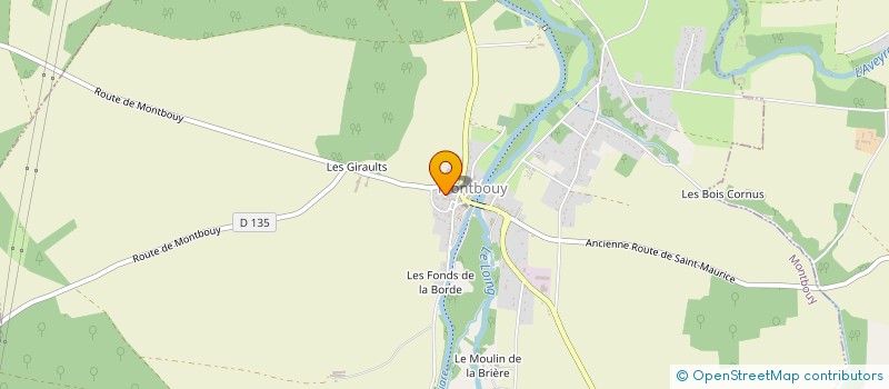 localisation de l'entreprise MONSIEUR RAYMOND ROSSIGNOL à MONTBOUY