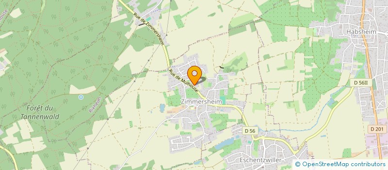 localisation de l'entreprise MONSIEUR RAYMOND ROTH  BRUEBACH