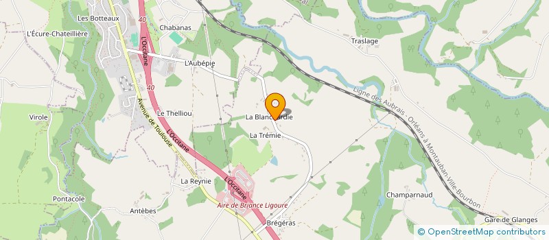 localisation de l'entreprise MONSIEUR RAYMOND ROUGERIE  VICQ-SUR-BREUILH