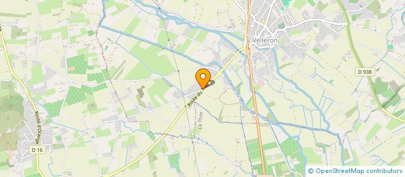 localisation de l'entreprise MONSIEUR RAYMOND ROUGET  VELLERON