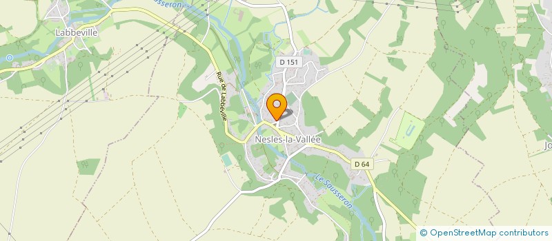 localisation de l'entreprise MONSIEUR RAYMOND ROUSSE  NESLES-LA-VALLEE