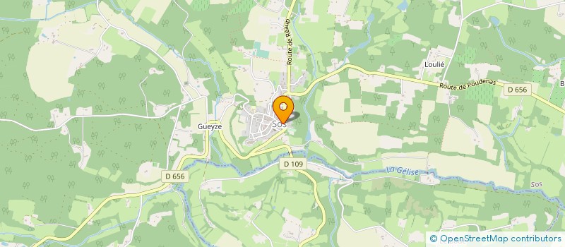 localisation de l'entreprise MONSIEUR RAYMOND ROUSSEAU  SOS