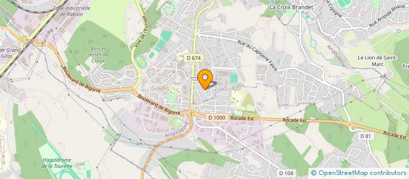 localisation de l'entreprise MONSIEUR RAYMOND ROUSSEAU à ANGOULEME