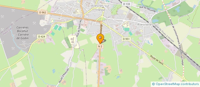 localisation de l'entreprise MONSIEUR RAYMOND ROUSSEAUX à AVESNELLES