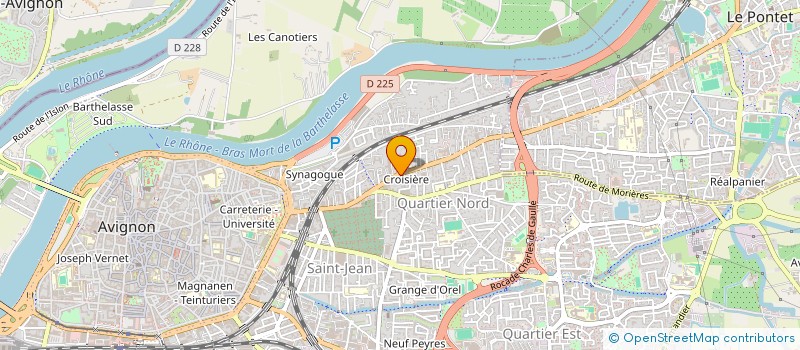 localisation de l'entreprise MONSIEUR RAYMOND ROUY  AVIGNON