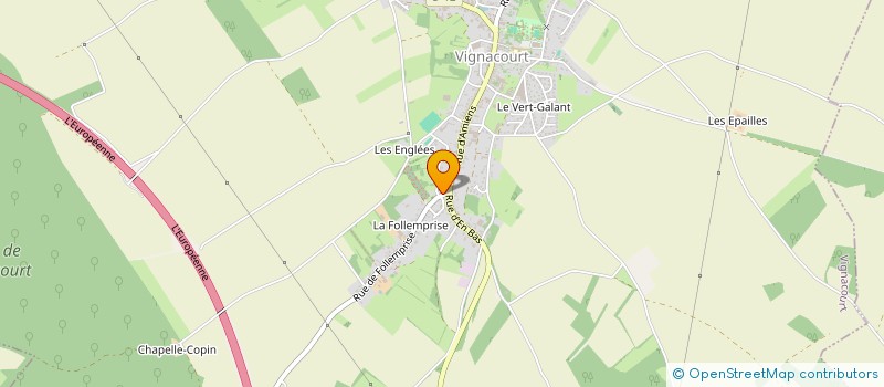 localisation de l'entreprise MONSIEUR RAYMOND RUBIGNY à VIGNACOURT