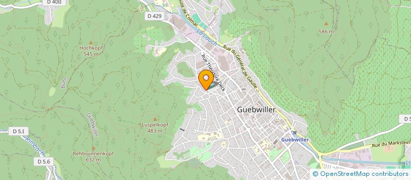 localisation de l'entreprise MONSIEUR RAYMOND RUHLMANN  WUENHEIM