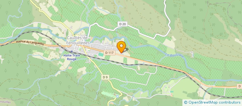 localisation de l'entreprise MONSIEUR RAYMOND SABORIT  SAINT-PAUL-DE-FENOUILLET