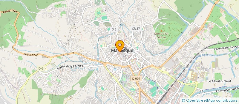 localisation de l'entreprise MONSIEUR RAYMOND SALA  MANOSQUE