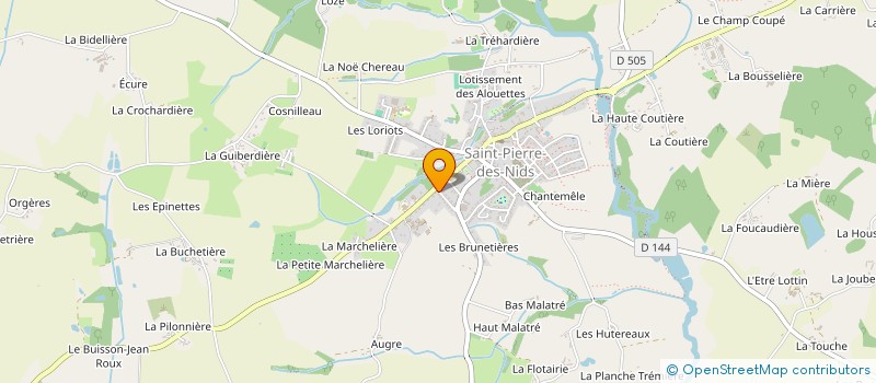 localisation de l'entreprise MONSIEUR RAYMOND SALLARD à SAINT-PIERRE-DES-NIDS