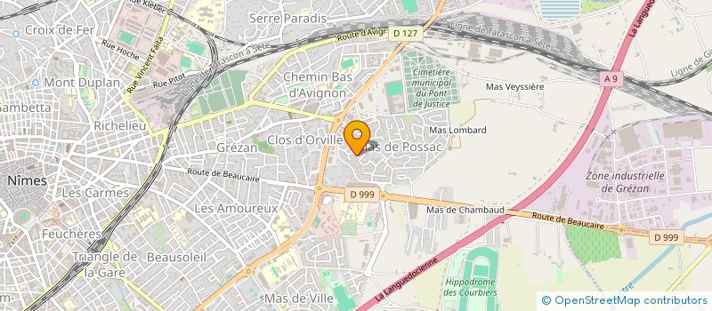 localisation de l'entreprise MONSIEUR RAYMOND SAUT à NIMES