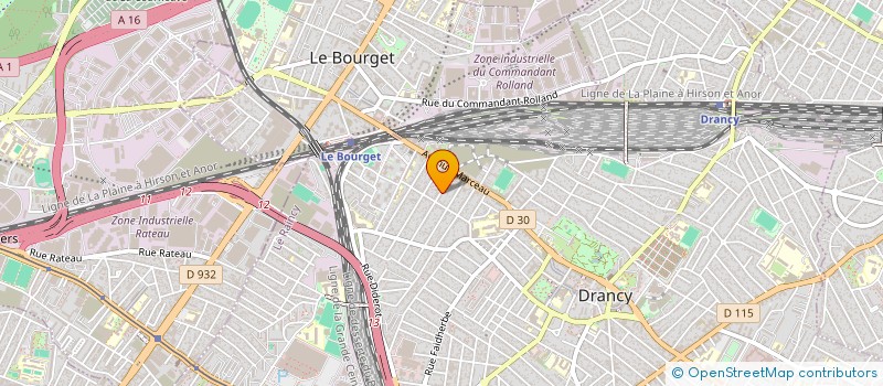 localisation de l'entreprise MONSIEUR RAYMOND SCHMITT  DRANCY