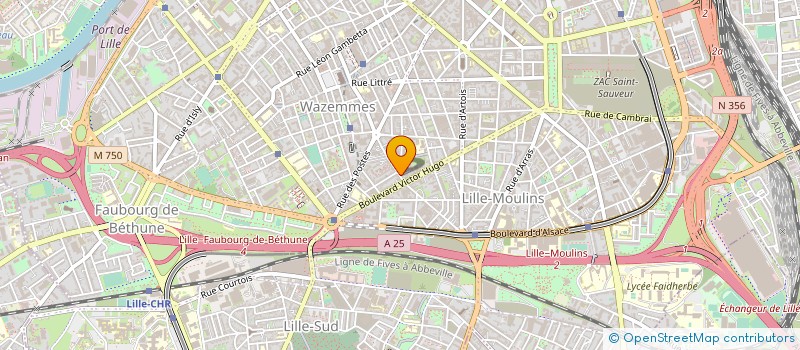 localisation de l'entreprise MONSIEUR RAYMOND SERRURE à LILLE