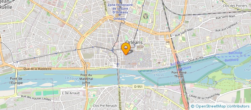localisation de l'entreprise MONSIEUR RAYMOND SERVAIS à ORLEANS