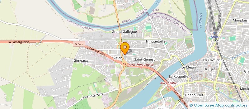 localisation de l'entreprise MONSIEUR RAYMOND SEVERAN  ARLES