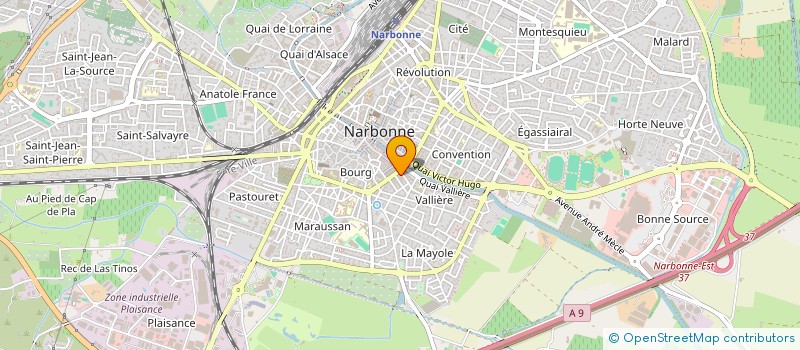 localisation de l'entreprise MONSIEUR RAYMOND SILAI à NARBONNE