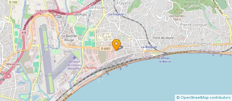localisation de l'entreprise MONSIEUR RAYMOND SIMONUCCI à CANNES