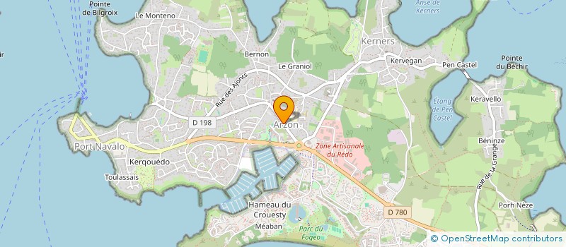 localisation de l'entreprise MONSIEUR RAYMOND SIX  ARZON