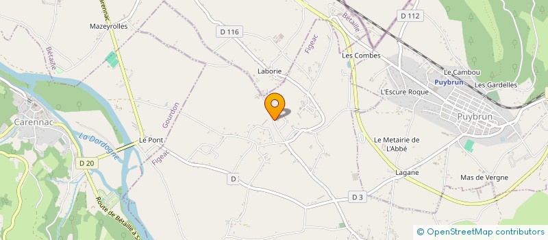 localisation de l'entreprise MONSIEUR RAYMOND SOUILHE  TAURIAC