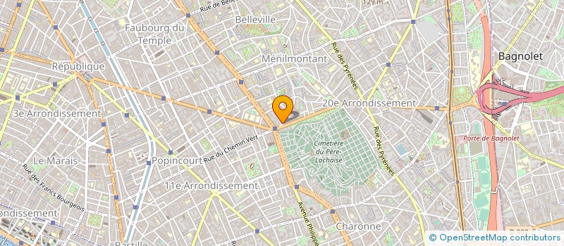 localisation de l'entreprise MONSIEUR RAYMOND SPARTACUS  PARIS