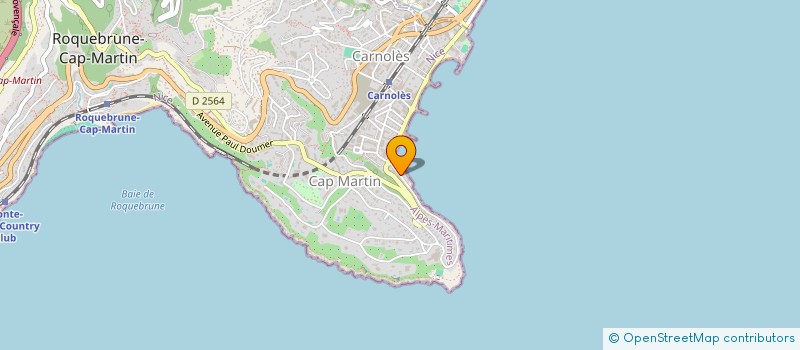 localisation de l'entreprise MONSIEUR RAYMOND SQUARCIAFICHI à ROQUEBRUNE-CAP-MARTIN
