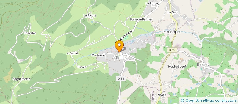 localisation de l'entreprise MONSIEUR RAYMOND STEPANIAN à VERANNE