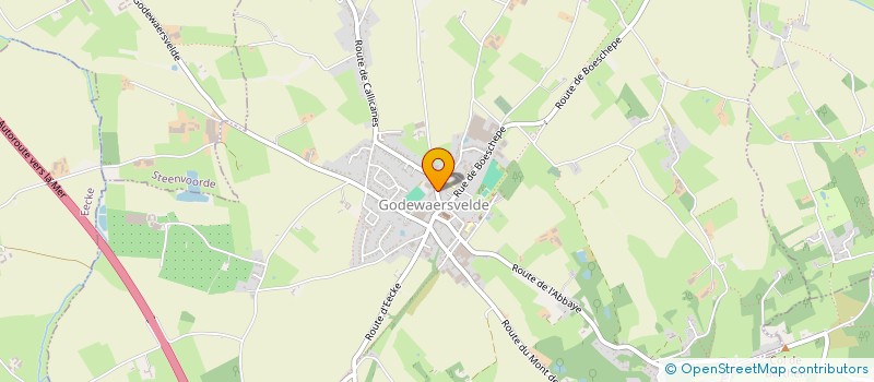 localisation de l'entreprise MONSIEUR RAYMOND SURMONT  GODEWAERSVELDE