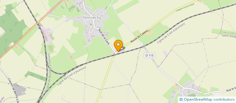 localisation de l'entreprise MONSIEUR RAYMOND SZOPA  HONNECHY