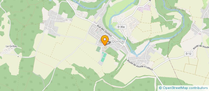 localisation de l'entreprise MONSIEUR RAYMOND TAVENARD  QUINCAY