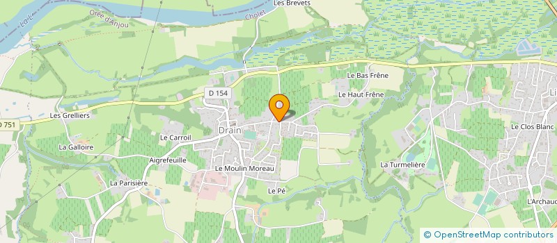 localisation de l'entreprise MONSIEUR RAYMOND TERRIEN  OREE-D'ANJOU