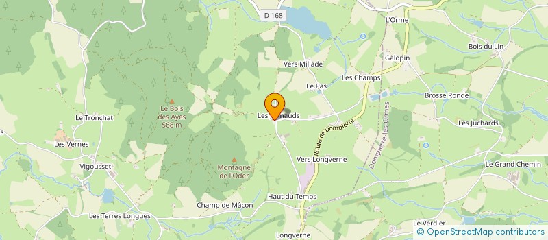 localisation de l'entreprise MONSIEUR RAYMOND TERRIER  MONTMELARD