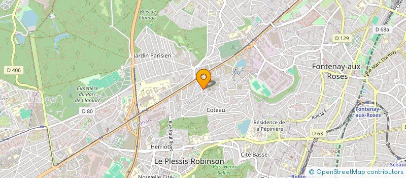 localisation de l'entreprise MONSIEUR RAYMOND TERRY à CLAMART