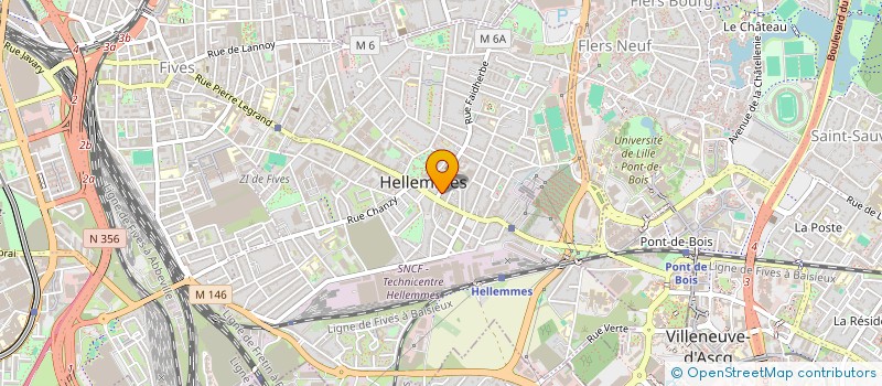 localisation de l'entreprise MONSIEUR RAYMOND THOMA  LILLE