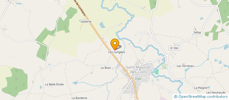 localisation de l'entreprise MONSIEUR RAYMOND TOURNIER à SAINT-MAURICE-DES-LIONS