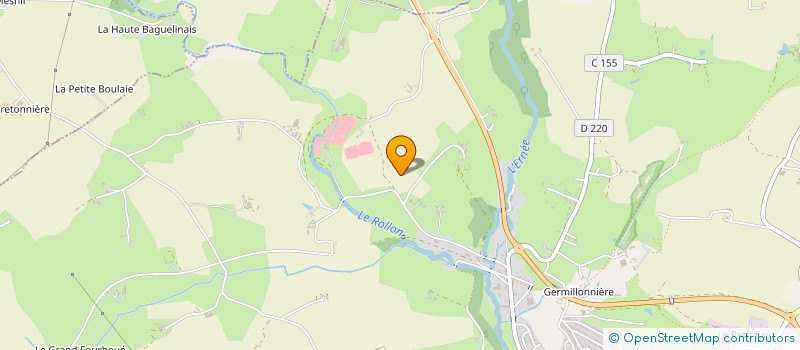 localisation de l'entreprise MONSIEUR RAYMOND TROHEL  ERNEE