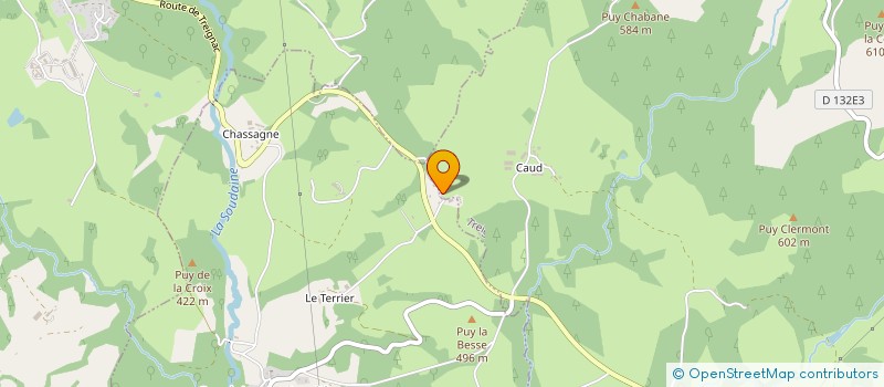 localisation de l'entreprise MONSIEUR RAYMOND VACHER  SOUDAINE-LAVINADIERE