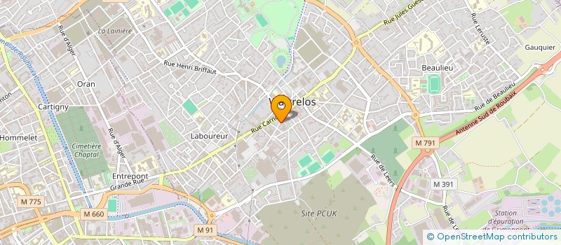 localisation de l'entreprise MONSIEUR RAYMOND VANDAELE  WATTRELOS