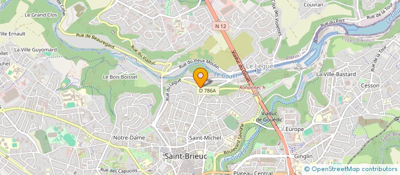 localisation de l'entreprise MONSIEUR RAYMOND VARLET à SAINT-BRIEUC