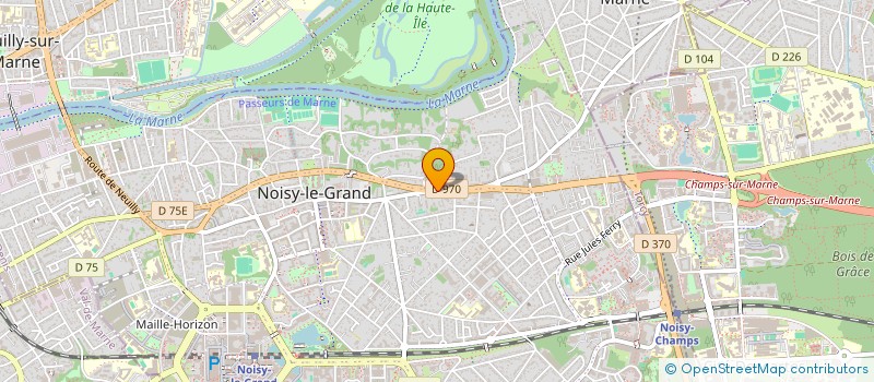 localisation de l'entreprise MONSIEUR RAYMOND VERANI à NOISY-LE-GRAND