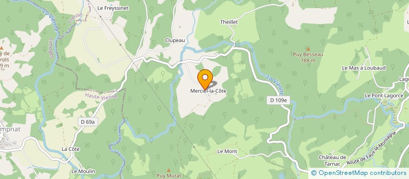 localisation de l'entreprise MONSIEUR RAYMOND VERGONZANE  TARNAC