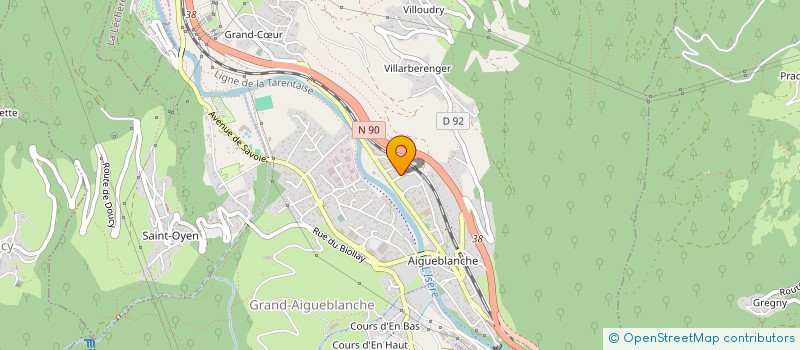 localisation de l'entreprise MONSIEUR RAYMOND VIBERT à ROQUEBRUNE-SUR-ARGENS